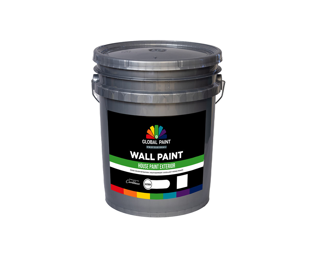 GLOBAL PAINT Housepaint Exterior Flat Base ED